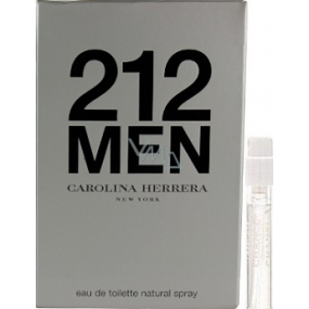 Carolina Herrera 212 Pánska toaletná voda 1,5 ml s rozprašovačom, fľaštička