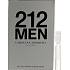 Carolina Herrera 212 Pánska toaletná voda 1,5 ml s rozprašovačom, fľaštička