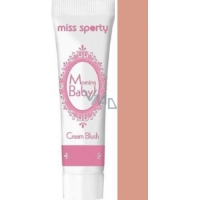 Miss Sporty Morning Baby Cream Blush krémová tvárenka 002 Coral Flush 14 ml