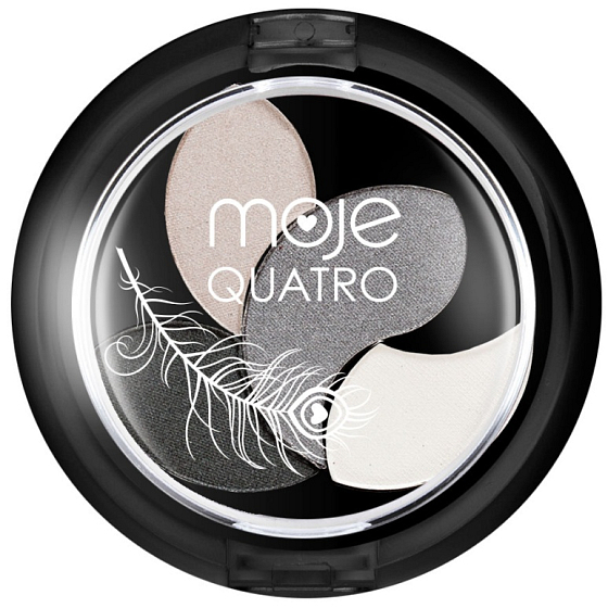 Moje Quatro Hodvábne jemné očné tiene 01 4 g