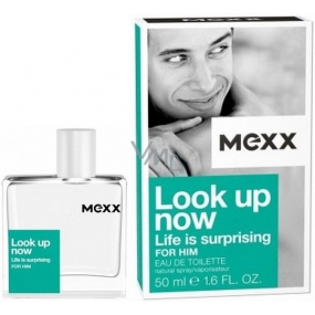 Mexx Look Up Now for Him toaletná voda 50 ml