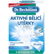 Dr. Beckmann aktívny bieliace utierky 15 kusov