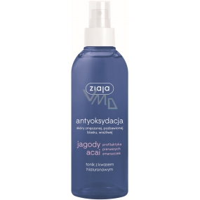 Ziaja Acai Berry pleťové tonikum s kyselinou hyalurónovou rozprašovač 200 ml
