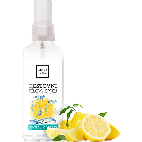 Moje Aróma & Spa Osviežujúci citrus antibakteriálny gél sprej 60 ml