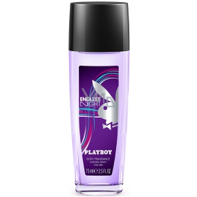 Playboy Endless Night for Her parfumovaný dezodorant sklo pre ženy 75 ml