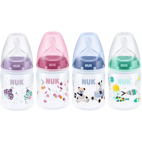 Nuk First Choice Plus silikónové náustok 0-6 mesiacov fľaša plastová 150 ml
