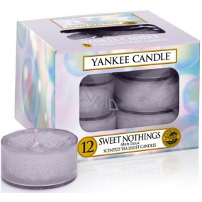 Yankee Candle Sweet Nothings - Sladké nič vonná čajová sviečka 12 x 9,8 g