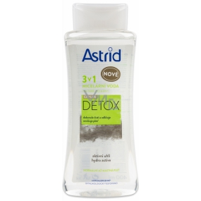 Astrid CityLife Detox 3v1 micelárna voda pre normálnu až mastnú pleť 400 ml