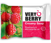 Very Berry Raspberry & Macadamia Oil - Malina a makadamiový olej toaletné mydlo s esenciami 100 g