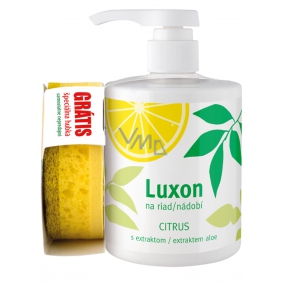 Luxon Citrus na riad 450 ml dávkovač + hubka