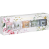 Yankee Candle Garden Hideaway Afternoon Escape - Popoludňajší únik + Garden Picnic - Piknik na záhrade + Calamansi Cocktail - Koktejl Calamansi + Camellia Blossom - Kamélie + Water Garden - Vodné záhrada vonná sviečka votívny 5 x 49 g, jarná darčeková sada
