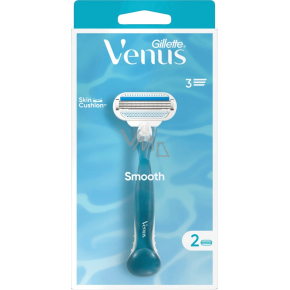 Gillette Venus Smooth dámsky holiaci strojček + 2 náhradné hlavice