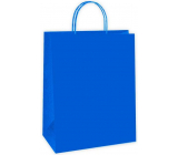 Ditipo Darčeková papierová taška 18 x 8 x 24 cm EKO modrá