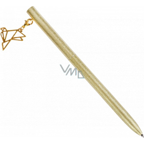 Albi Prepisovačka zlatá s vtáčikom 14 cm