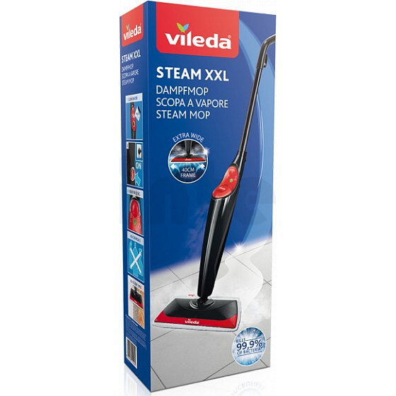 Vileda Steam XXL Power Lines Plochý parný mop