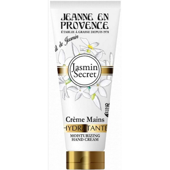 Jeanne en Provence Jasmin Secret - Secret of Jasmine Hydratačný výživný krém na ruky 75 ml