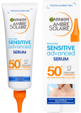 Garnier Ambre Solaire Sensitive Advanced SPF 50+ sérum na ochranu pred slnkom s ceramidmi 125 ml