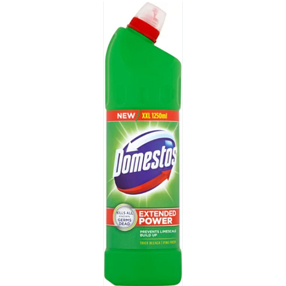 Domestos Extended Power Pine Fresh WC dezinfekčný a čistiaci prostriedok 1250 ml