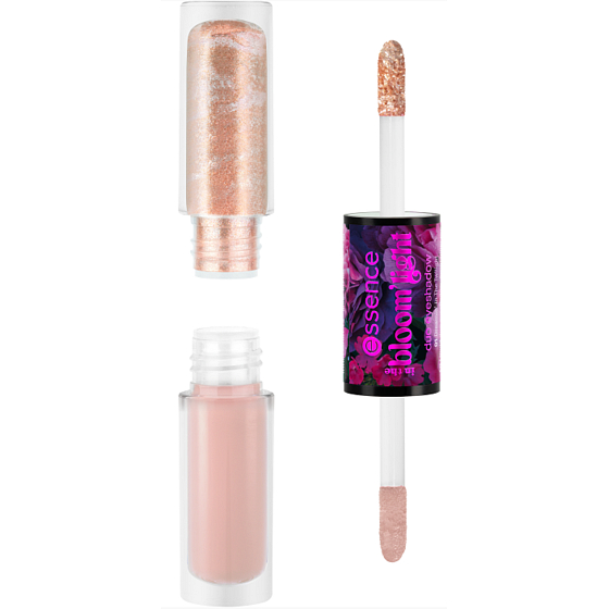 Essence In The Bloom´light duo tekuté očné tiene 3,4 g
