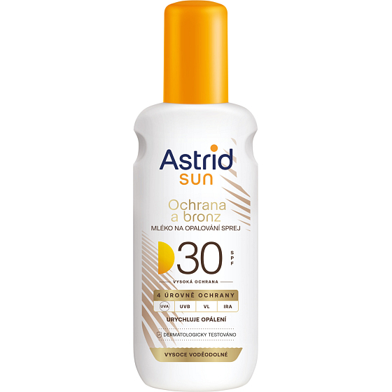 Astrid Sun OF30 Bronz mlieko na opaľovanie v spreji 150 ml