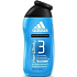 Adidas 3 After Sport sprchový gél na telo a vlasy pre mužov 250 ml