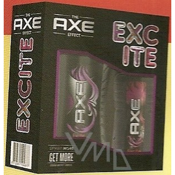 Axe Excite parfumovaný deodorant sklo 75 ml + sprchový gél 250 ml, kozmetická sada