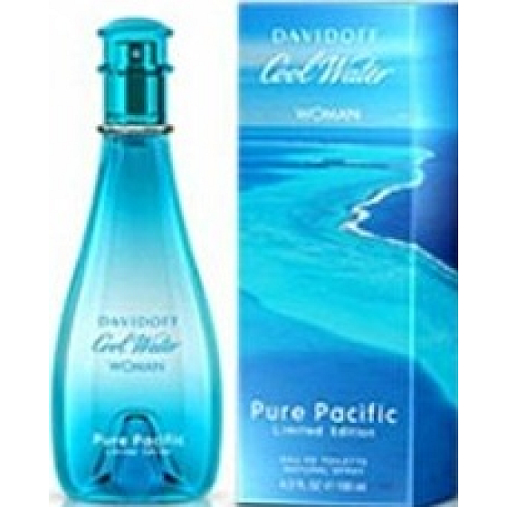 Davidoff Cool Water Pure Pacific Woman toaletná voda 100 ml