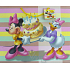 Nekupto Darčeková papierová taška 33 x 26 x 13 cm Mickey Mouse 1 kus T225