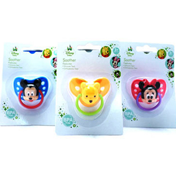 Disney Baby 3D Bpa Free anatomické cumlík blister 1 kus