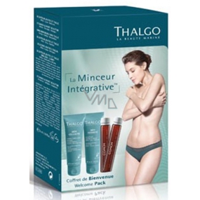 Thalgo Welcome Pack Uvítací balíček starostlivosť na spevnenie brucha 50 ml + nápravný krém na celulitídu 50 ml + Coach proti tukovým vankúšikom 2 x 25 ml, kozmetická sada