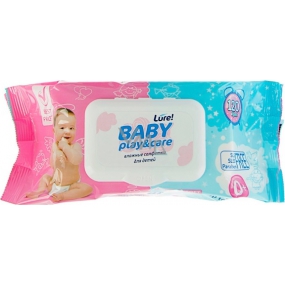 Lure Baby Play & Care Wet Wipes vlhčené obrúsky pre deti 120 kusov
