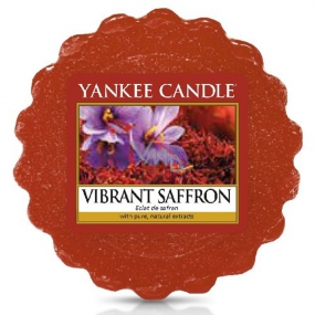 Yankee Candle Vibrant Saffron - Žijúca šafrán vonný vosk do aromalampy 22 g