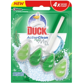 Duck Active Clean Pine čistiaci prostriedok na WC s vôňou 38,6 g