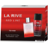 La Rive Red Line toaletná voda pre mužov 90 ml + dezodorant sprej 150 ml, darčeková sada