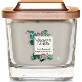 Yankee Candle Exotic Bergamot - Exotický bergamot sójová vonná sviečka Elevation malá sklo 1 knôt 96 g