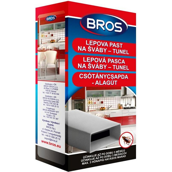 Bros Lepová pasca na šváby - tunel 1 kus