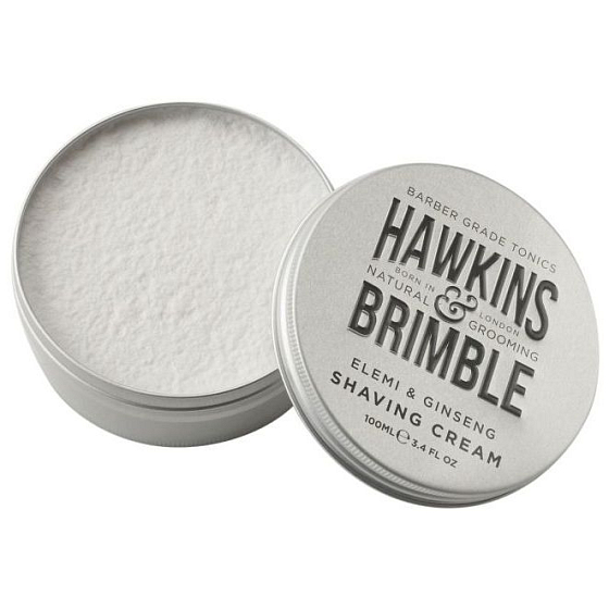 Hawkins & Brimble krém na holenie pre mužov s jemnou vôňou elemi a ženšenu 100 ml