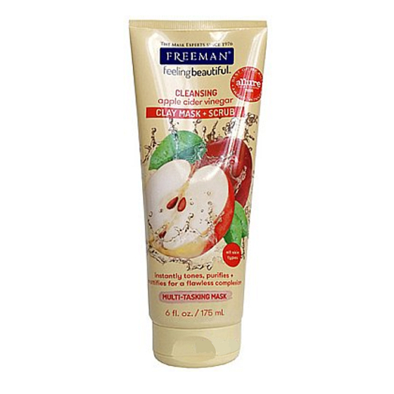 Freeman Feeling Beautiful 4v1 Jablčný ocot Ílová peniace pleťová maska 150 ml