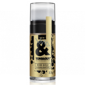 Toni&Guy Rose Gold Highlighter zlaté trblietky na vlasy 4 g