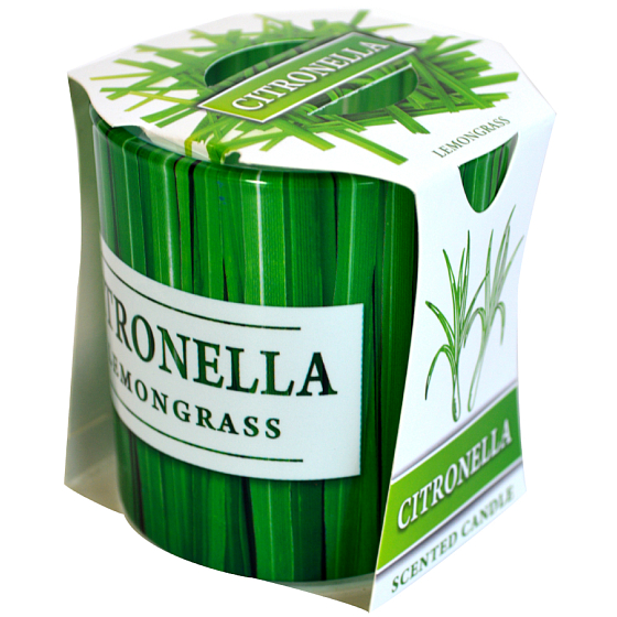Admit Verona Citronella - Citrónová tráva vonná sviečka v skle 90 g