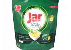 Jar Original All in One Lemon kapsule do umývačky riadu 80 kusov