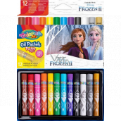 Colorino Olejové pastelky Disney Frozen okrúhle 12 farieb