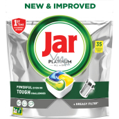 Kapsule do umývačky riadu Jar Platinum All in One Lemon 35 ks