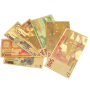 Talisman Zlatá plastová bankovka 200 EUR