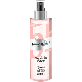 Bruno Banani Fun-Loving Flower parfumovaný telový sprej pre ženy 250 ml