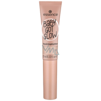 Essence Baby Got Glow tekutý rozjasňovač 10 Sassy in Silk 10 ml