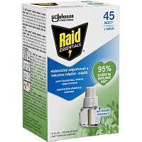 Raid Essentials náhradná náplň do elektrického odparovača, 21 ml, 45 nocí