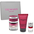 Trussardi Ruby Red parfumovaná voda pre ženy 30 ml + sprchová emulzia 30 ml + parfumovaná voda 7 ml miniatúra darčeková sada