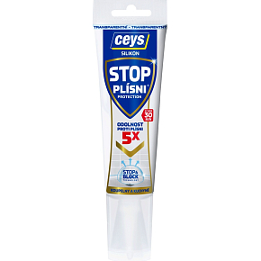 Ceys Stop Plísni sanitárny silikón, transparentný, tuba 125 ml