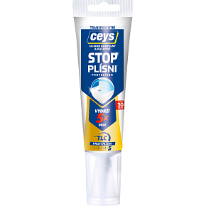Ceys Stop Plísni sanitárny silikon, transparentný, tuba 125 ml